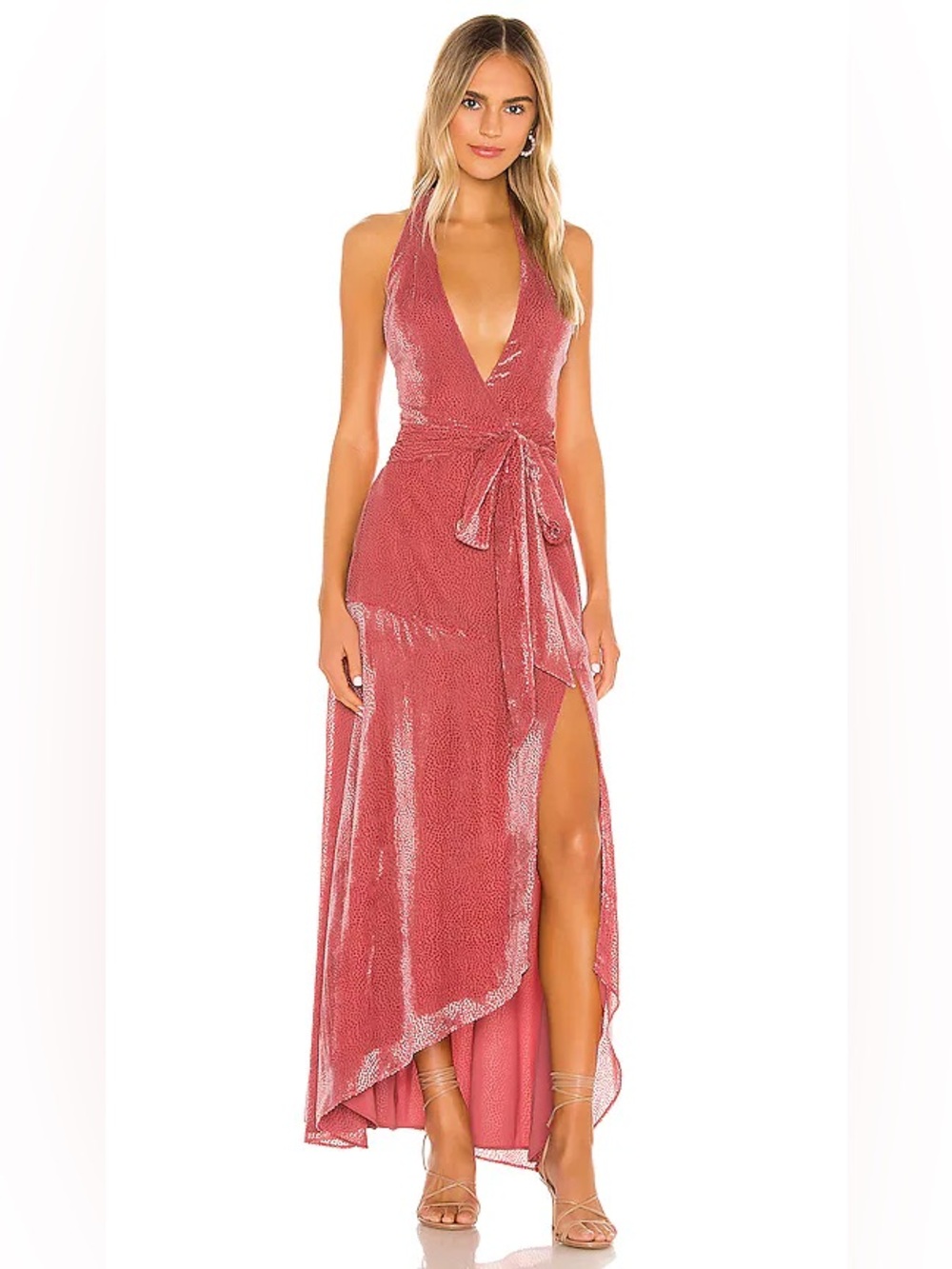 House of Harlow 1960 x REVOLVE Aysha Maxi Dress in Rose Pink Medium